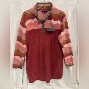 Simply Southern Multicolor Fleece Dress u16